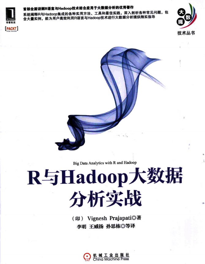 R与Hadoop大数据分析实战 完整pdf_服务器教程-白嫖收集分享