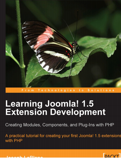 Learning Joomla! extension development 中文版PDF_PHP教程-白嫖收集分享