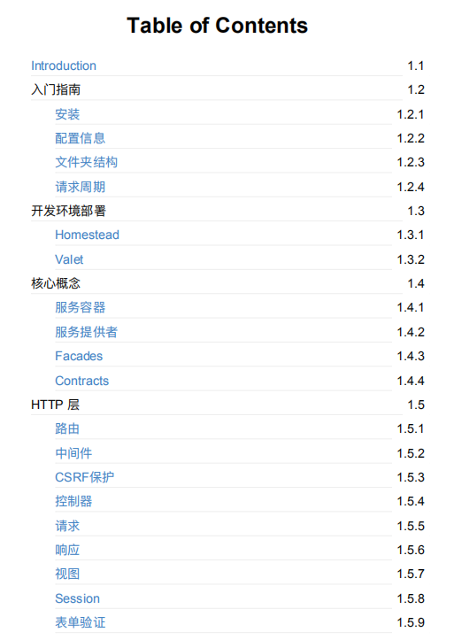 laravel 5.4中文文档 pdf_PHP教程-白嫖收集分享