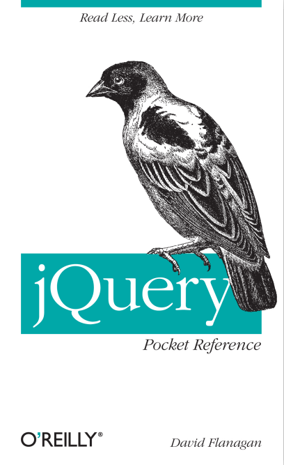 jQuery袖珍参考手册 英文pdf_前端开发教程-白嫖收集分享