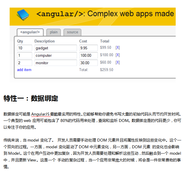 AngularJS前端框架特性介绍 中文_前端开发教程-白嫖收集分享