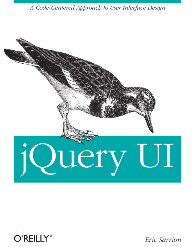 jQuery UI开发指南 （Eric Sarrion） 英文PDF_前端开发教程-白嫖收集分享