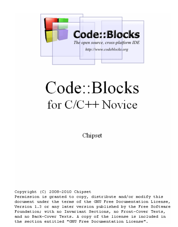 CodeBlocks使用教程pdf-白嫖收集分享