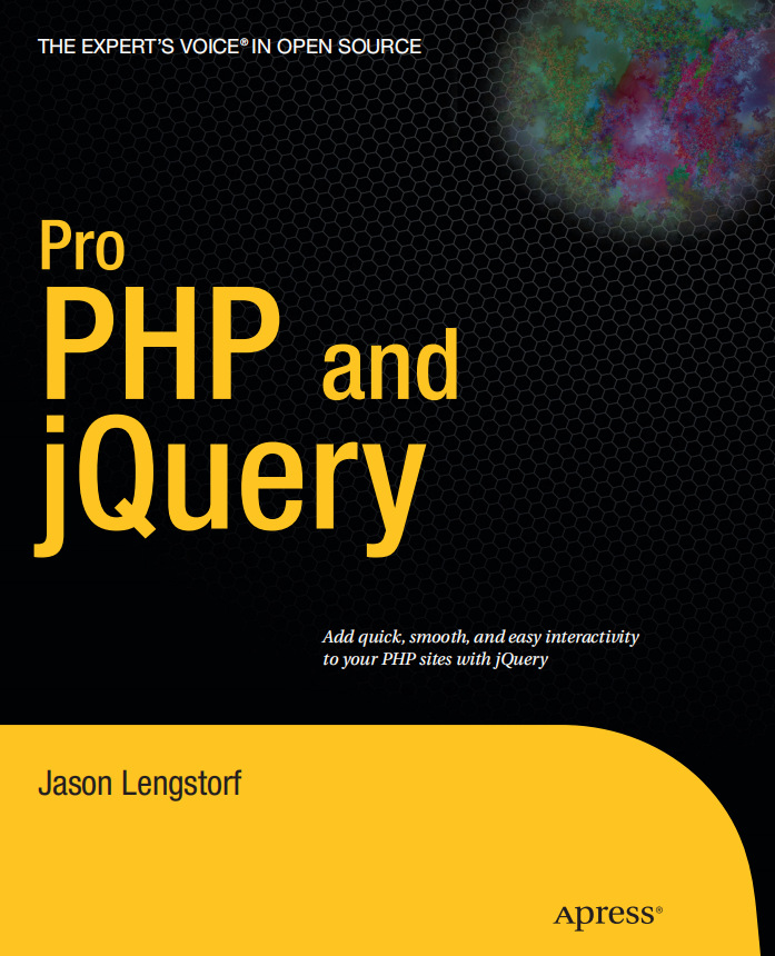 Pro PHP and jQuery 英文pdf_前端开发教程-白嫖收集分享