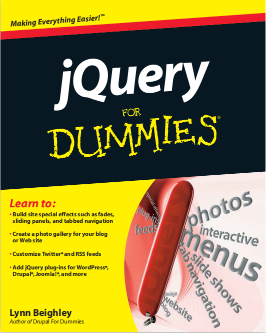 jQuery For Dummies pdf_前端开发教程-白嫖收集分享