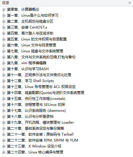 鸟哥的Linux私房菜-基础篇.第四版_操作系统教程-白嫖收集分享