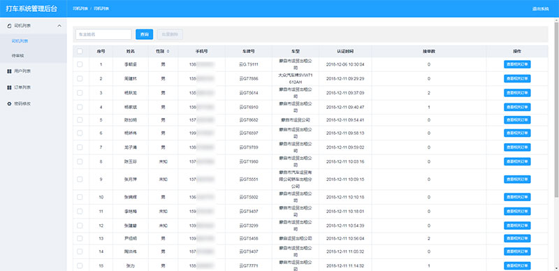 图片[3]-PHP网约车H5打车系统源码分为乘客端和司机端-白嫖收集分享