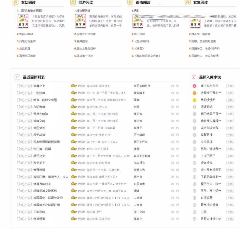 图片[2]-深度SEO优化自动采集PHP自适应小说网站源码-白嫖收集分享