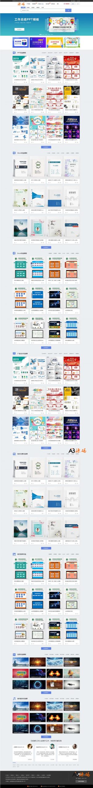 最新修复版整站熊猫办公PPT下载站源码+含手机版带会员系统-白嫖收集分享