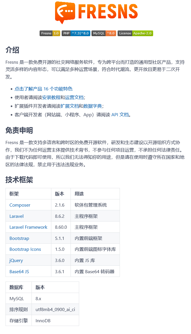 Fresns社交网络服务软件v1.0-ss-白嫖收集分享