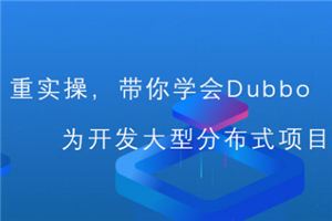 从入门到深入Dubbo分布式系统视频教程-白嫖收集分享