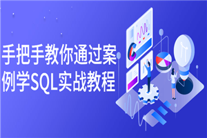 手把手教你通过案例学SQL实战教程-白嫖收集分享