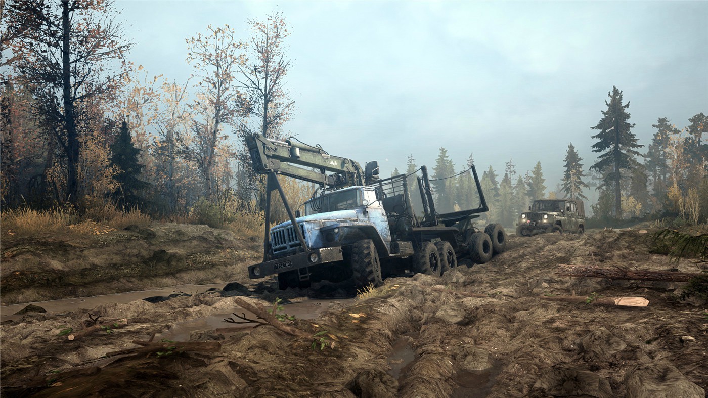 旋转轮胎：泥泞奔驰/Spintires: MudRunner-白嫖收集分享