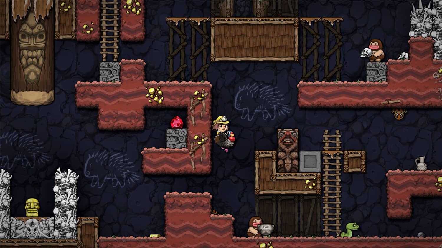 洞穴探险2/Spelunky 2/支持网络联机-白嫖收集分享