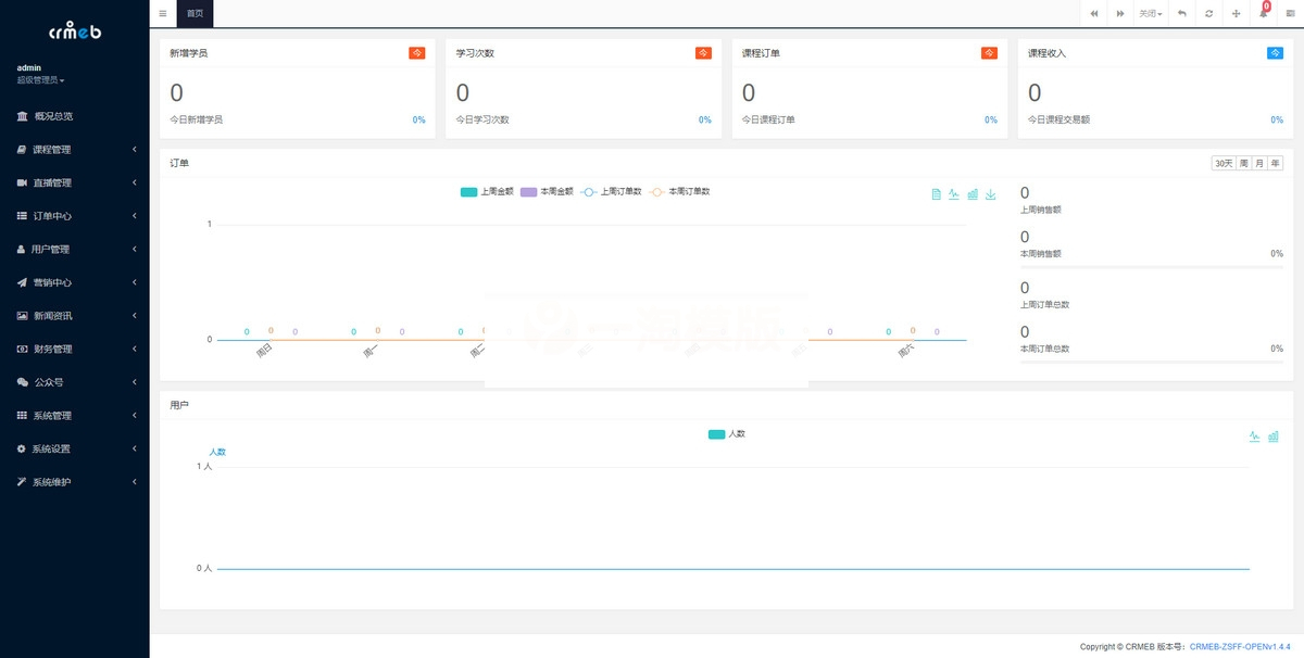 图片[3]-CRMEB知识付费系统v1.4.4源码 无授权版-白嫖收集分享