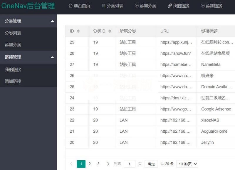 图片[3]-PHP+SQLite3简约网址导航、书签管理器网站源码-白嫖收集分享