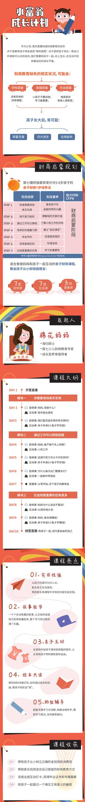 简七·《小富翁成长计划》针对3-6岁孩子的亲子财商7步培训法互动课-白嫖收集分享