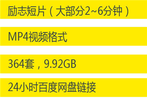 国外国内励志短片视频 朋友圈自媒体 引流抖音无水印快手微视素材-白嫖收集分享