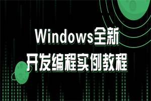 Windows全新开发编程实例教程-白嫖收集分享